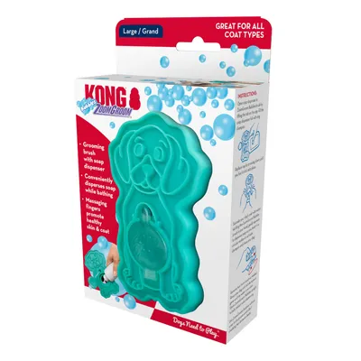 Kong Dog szczotka do masażu Zoom Groom