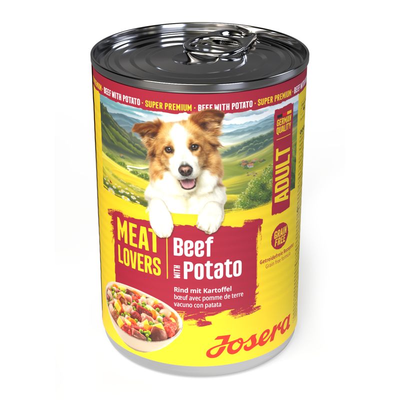 Josera Meatlovers Menu Saver Pack 12 x 400g - dog wet food