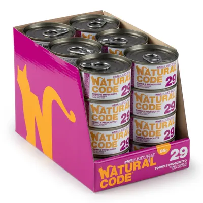 Sparepakke Natural Code Soft Jelly Can 24 x 85 g