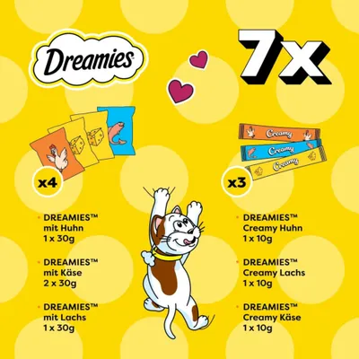 Dreamies Katzensnacks Mega Pack - Junior Box (150 g) Dreamies Katzensnacks Mega Pack - Junior Box (150 g)