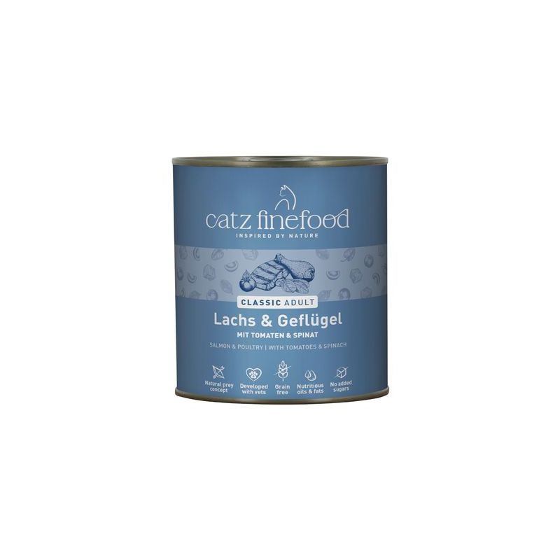 catz finefood Blik 6 x 800 g Kattenvoer