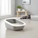 Savic Aseo Jumbo - Kattenbak met hoge rand