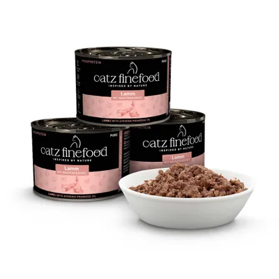 catz finefood Purrrr Can 6 x 200g - Lamb (6 x 200g) catz finefood Purrrr Can 6 x 200g - Lamb (6 x 200g)