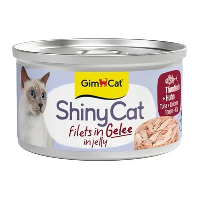 GimCat ShinyCat in Gelei 6 x 70 g kattenvoer