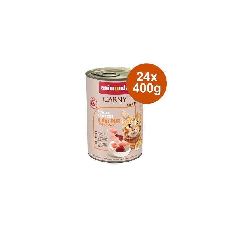Sparpack: animonda Carny Single Protein Adult 24 x 400 g