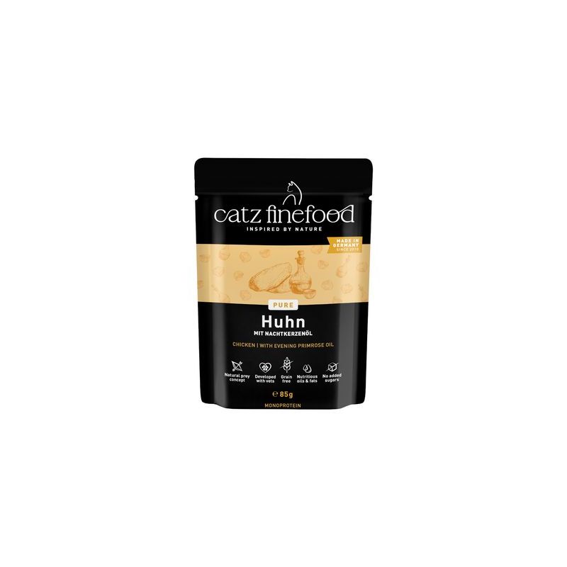 catz finefood Puur Maaltijdzakjes 8 x 85 g Kattenvoer