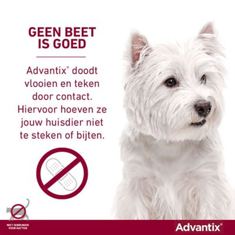 Advantix® 400/2000 Spot-On Solution voor Honden 25 - 40 kg