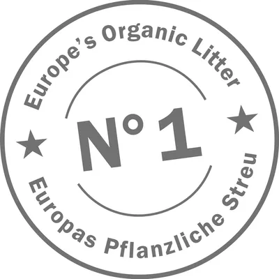 N°1 Europas φυτική άμμος. Europe's Organic Litter.