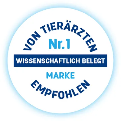 Von Tierärzten Nr. 1 wissenschaftlich belegte Marke empfohlen.