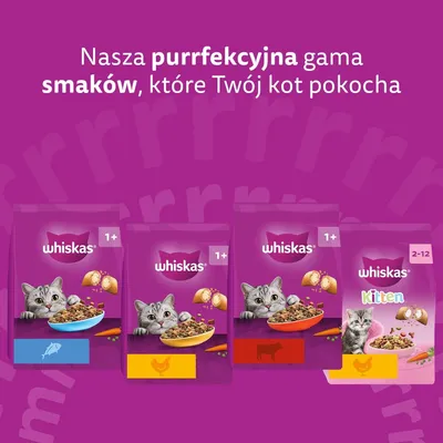 Whiskas 1+ Sterile z kurczakiem