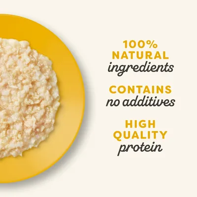 100% natural ingredients, contains no additives, high quality protein.
