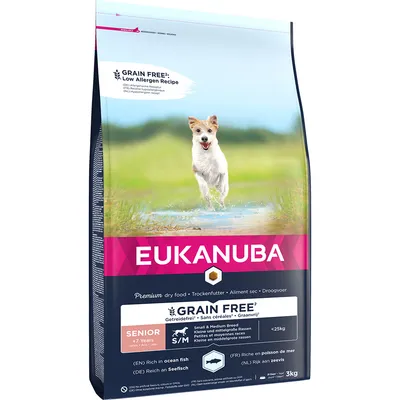 Eukanuba Grain Free Senior Large & Giant merikala