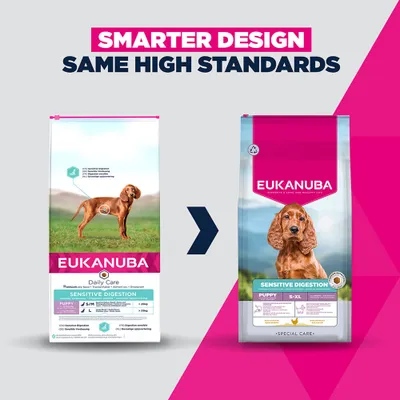 Eukanuba Special Care Sensitive Digestion Puppy med kylling og kalkun