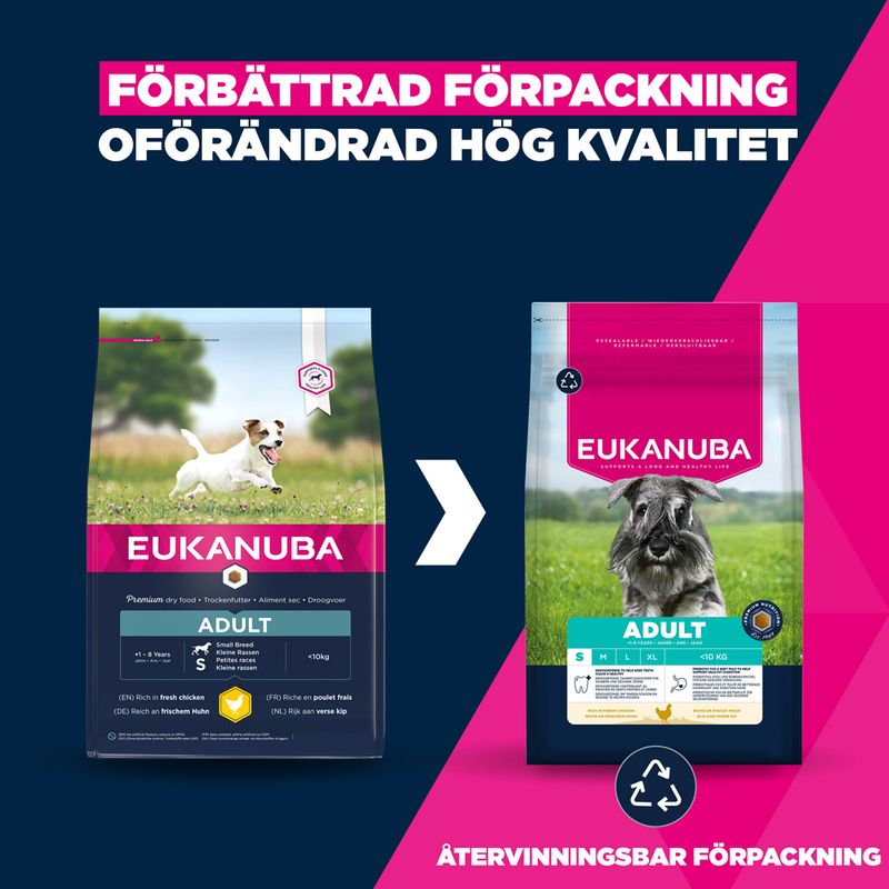Eukanuba Premium Nutrition Adult Small Breed Chicken