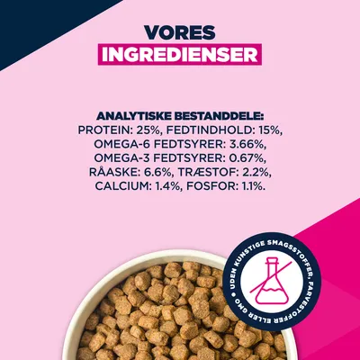 Eukanuba Premium Nutrition Adult Small & Medium Breed Laks