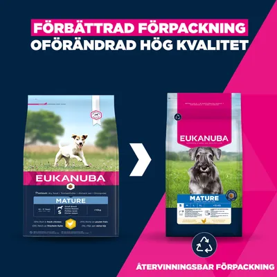 Eukanuba Premium Nutrition Mature Small Breed Chicken