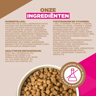 Eukanuba Grain Free Adult met Wild 12kg