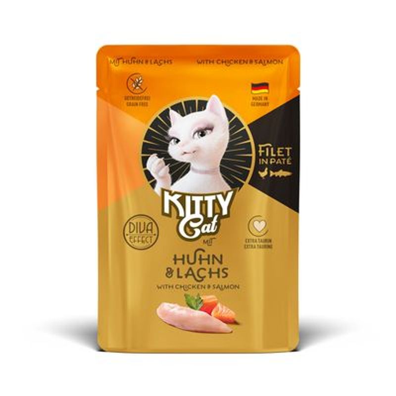 Kitty Cat filet in paté mixverpakking 6 x 85 g