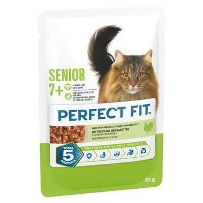 Perfect Fit Senior Pouches - cat wet food