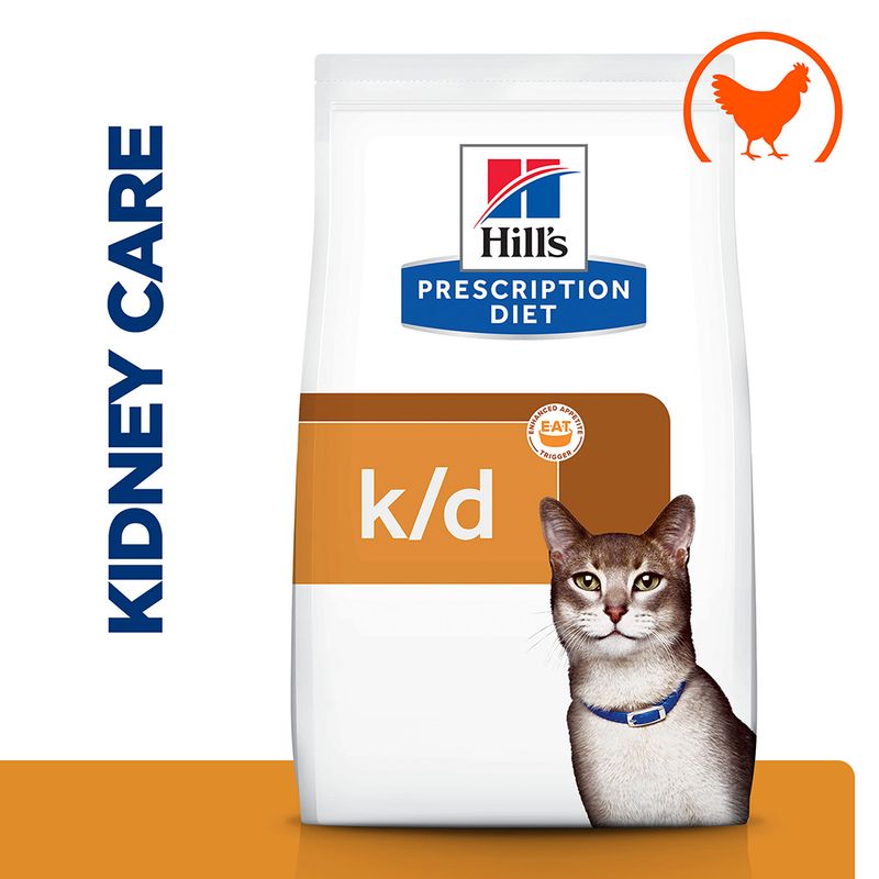 Hill's Prescription Diet k/d Kidney Care csirke macskatáp