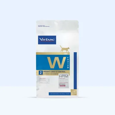 Virbac Veterinary HPM Cat Weight Loss and Control W2 - 7 kg 