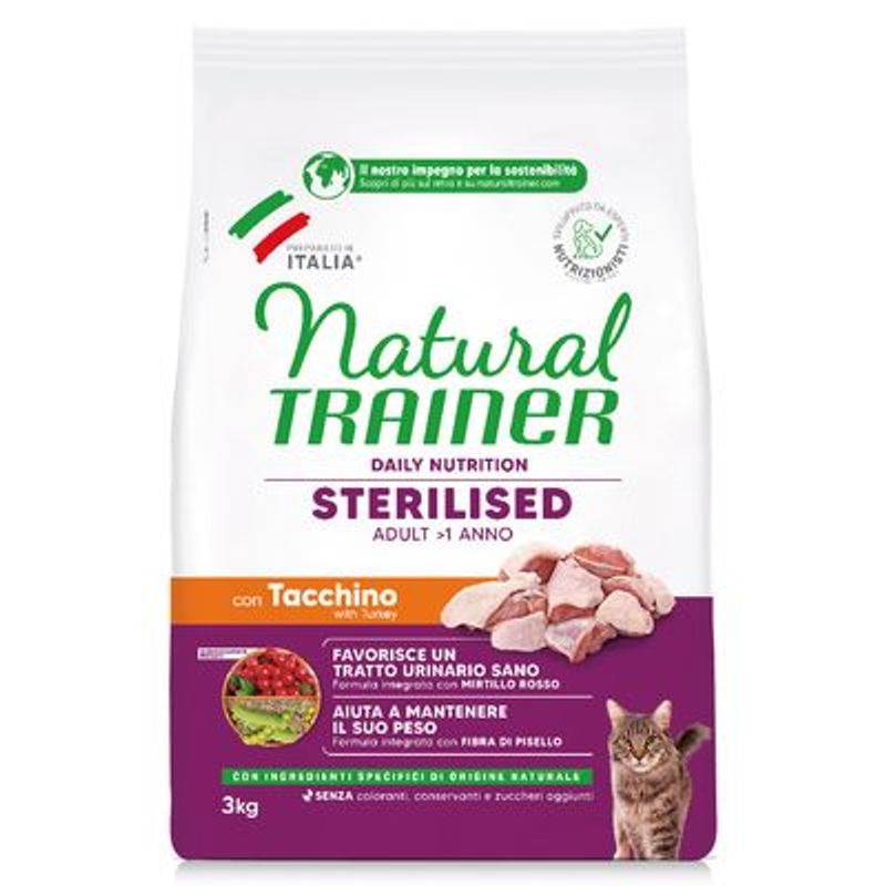 Natural Trainer Sterilised Wit Vlees