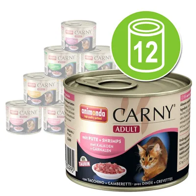 Blandet pakke animonda Carny Adult 12 x 200 g