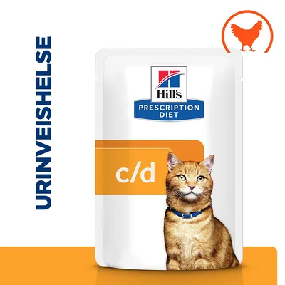 Hill's Prescription Diet c/d Multicare Urinary Care kattefôr med kylling