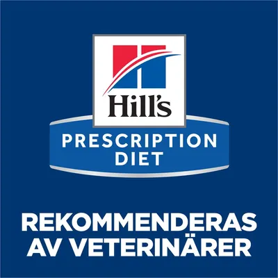 Hill's Prescription Diet. Rekommenderas av veterinärer.