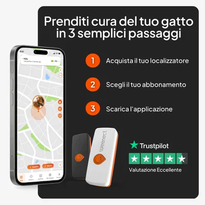 Weenect Localizzatore  GPS XS per gatti