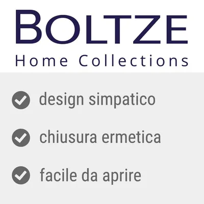 Boltze Home Collections, design simpatico, chiusura ermetica, facile da aprire