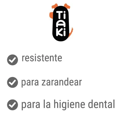 Tiaki. resistente, para zarandear, para la higiene dental
