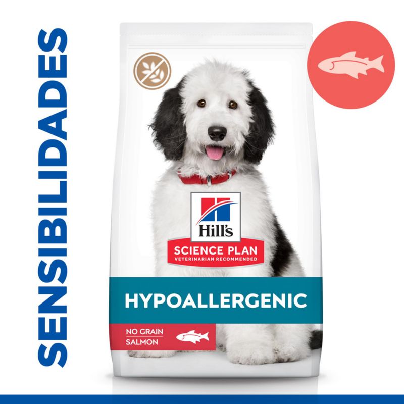 Hill's Science Plan Adult Hypoallergenic Large Breed com salmão