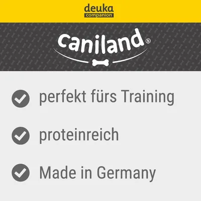deuka companion caniland. popolno za trening, bogato z beljakovinami, izdelano v Nemčiji.