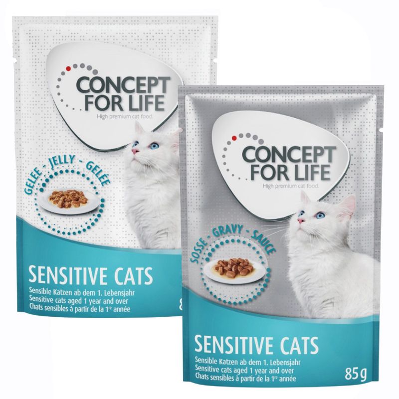 Concept for Life 24 x 85 g en salsa y en gelatina - Pack Ahorro mixto