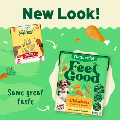 Naturediet Feel Good Adult - Chicken - 18 x 390g Naturediet Feel Good Adult - Chicken - 18 x 390g