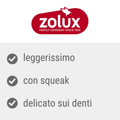 zolux FAMILY COMPANY SINCE 1933. leggerissimo, con squeak, delicato sui denti.