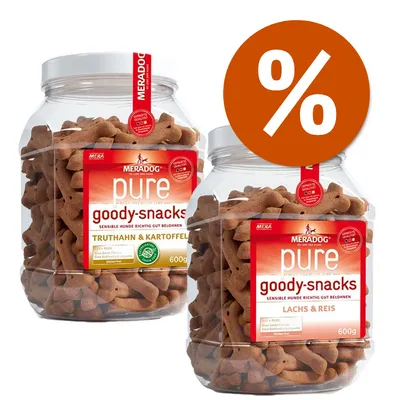 Set prova! MERA pure Goody Snacks per cani