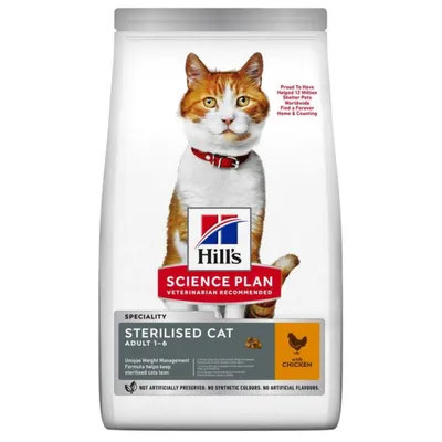 Hill's Science Plan Sterilised Cat Adult 1-6 Chicken
