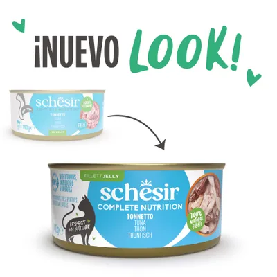 Schesir Complete Nutrition Filete en gelatina 6 x 85 g en latas