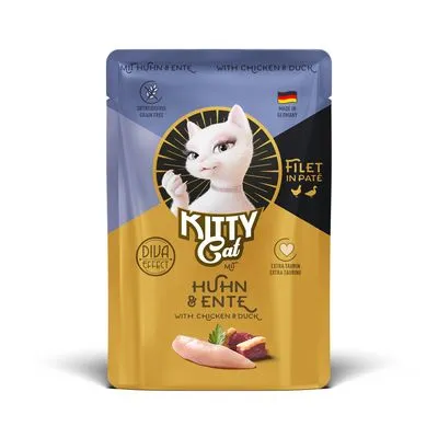 Kitty Cat Filet in Paté, микс-пакет, 6 х 85 г