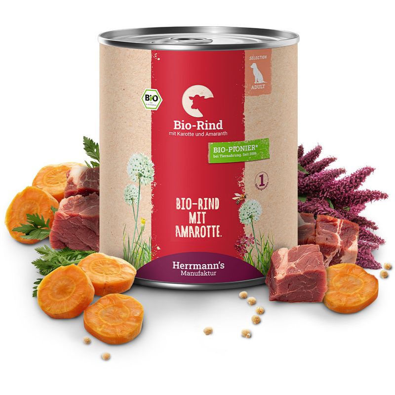 Sparpaket Herrmann's Classic Bio-Menü 12 x 800 g