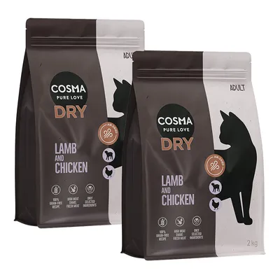 Cosma kuivaruoka lammas & kana - 2 kg