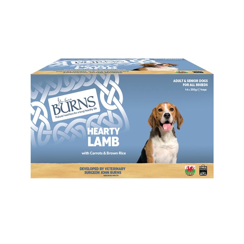 Burns natvoer voor honden 16 x 395 g