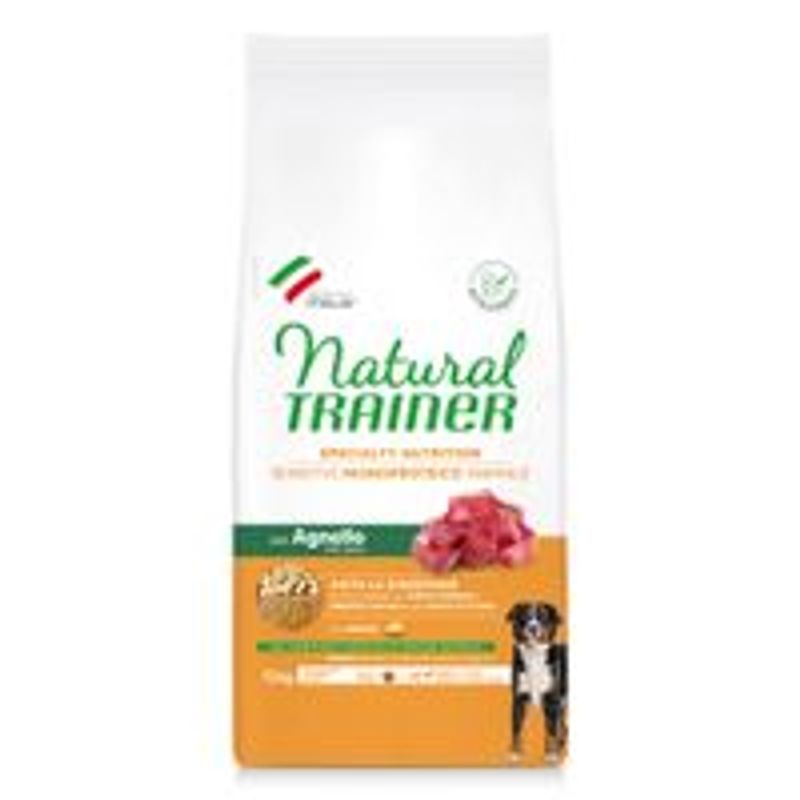 Trainer Natural Sensitive No Gluten Adult Medium/Maxi met Lam
