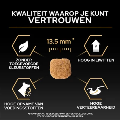 Krokettengrootte 13,5 mm, zonder toegevoegde kleurstoffen, hoog eiwitgehalte, hoge opname van voedingsstoffen, hoge verteerbaarheid. Kwaliteit waarop u kunt vertrouwen. Krokettengrootte 13,5 mm, zonder toegevoegde kleurstoffen, hoog eiwitgehalte, hoge opname van voedingsstoffen, hoge verteerbaarheid. Kwaliteit waarop u kunt vertrouwen.