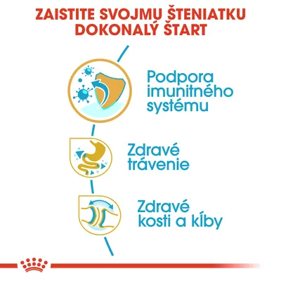 Zaistite svojmu šteniatku dokonalý štart. Podpora imunitného systému, zdravé trávenie, zdravé kosti a kĺby.