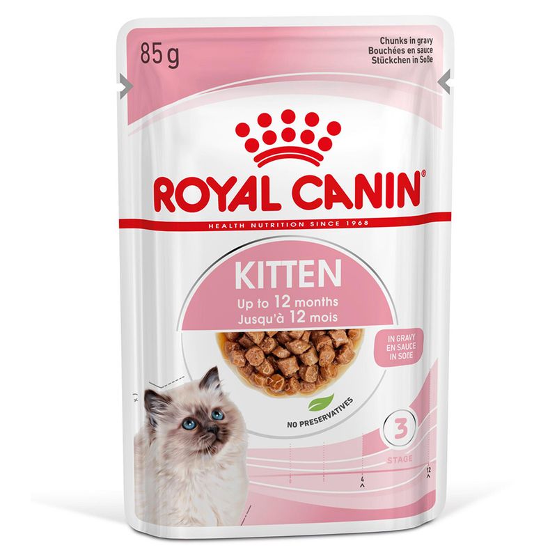 Royal Canin Kitten kastikkeessa