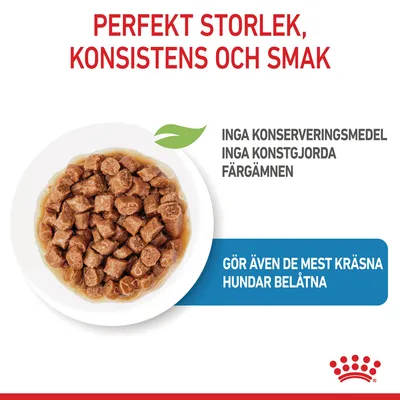 Perfekt storlek, konsistens och smak. Inga konserveringsmedel, inga konstgjorda färgämnen. Gör även de mest kräsna hundar belåtna.