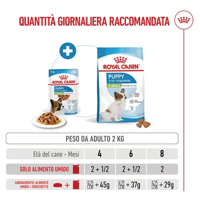 Royal Canin X-Small Puppy in salsa